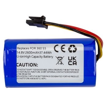 Extra Digital baterija, skirta 360 Robot S5, 14.8V, 2.6Ah, Li-ion