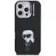 Karl Lagerfeld IML Aquarelle Karl & Logo MagSafe dėklas iPhone 16 Pro Max, juodas
