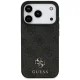 Guess 4G Small Classic Logo MagSafe dėklas telefonui iPhone 18 Pro / 17 Pro, juodas