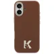 Karl Lagerfeld Karl Head Logo MagSafe dėklas iPhone 17, rudas