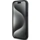 DKNY Mono Stripe & Metal Logo dėklas iPhone 15 Plus / 14 Plus, juodas