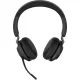 Belaidė kompiuterinė laisvų rankų įranga Jabra Evolve2 65 MS Stereo, BT, USB-A, juoda