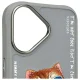 Nimmy Glasses Cool Cat dėklas iPhone 16 6.1\", pilkas