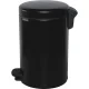 Pedalinis šiukšliadėžės kibiras Brabantia Newicon 12 l, matinės juodos sp.