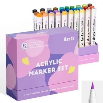 Akriliniai markeriai ARRTX 30B, 30 spalvų