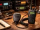 Baofeng BF-888 mikrofonas-garsiakalbis radijo stotelėms su PTT, juodas