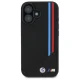 „BMW M Meshed Tricolor Stripes MagSafe“ dėklas, skirtas „iPhone 16“, juodas