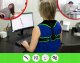 Magnetic Posture Corrector, Black/Green
