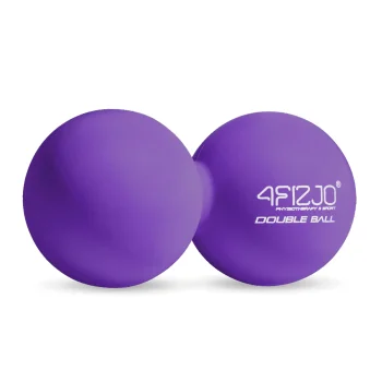 4Fizjo 504 dvigubas masažo kamuoliukas, violetinis