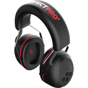 Perfectpro H-30 belaidės statybinės ausinės, juodos/raudonos