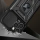 Dėklas „Hybrid Armor Camshield“, skirtas „iPhone 14 Pro Max“, juodas