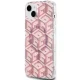 Dėklas Guess IML GCube MagSafe, skirtas iPhone 15 / 14 / 13 6.1\", rožinis