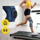 Elastingas kelio įtvaras 4FIZJO su girnelės fiksatoriumi M, mėlynas