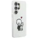 Karl Lagerfeld IML Karl&Choupette MagSafe dėklas Samsung Galaxy S26 Ultra, skaidrus