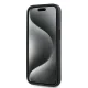 Karl Lagerfeld dėklas iPhone 15 / 14 / 13 Diagonal Quilted Script, juodas