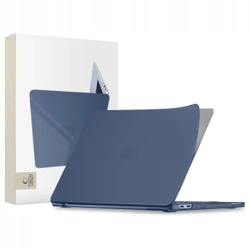Tech-Protect Softshell dėklas MacBook Neo 13" (2026), tamsiai mėlynas