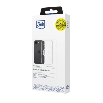 Dėklas 3mk Clear MagCase, skirtas Apple iPhone 17 Air, permatomas