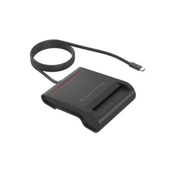 Conceptronic USB-C Smart ID Card Reader, juodas