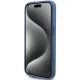 Guess iPhone 15 Pro Case 4G Stripe Collection, Blue