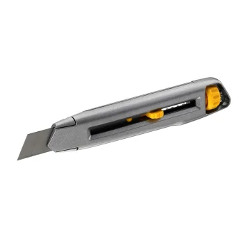 Segmentinis peilis Stanley Interlock 18 mm, sidabrinis