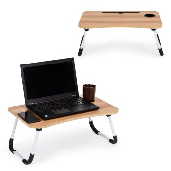 Laptop bed table 60x40 cm ModernHome