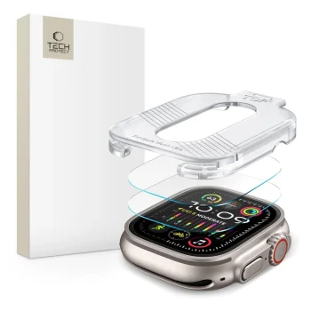 TECH-PROTECT TEMPERED GLASS SUPREME SET 2-PACK APPLE WATCH ULTRA 1 / 2 (49 MM) CLEAR