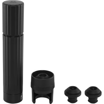 Peugeot PRESERVE Manual Wine & Champagne Vacuum Pump 20cm Black