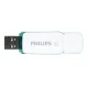 USB atmintinė Philips Snow Edition 8 GB USB 3.0, balta/žalia