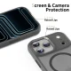 Tech-Protect MagMat MagSafe dėklas iPhone 17 Pro Max, pilkas