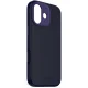 „Decoded“ silikoninis „MagSafe“ dėklas „iPhone 17“, Navy Blue