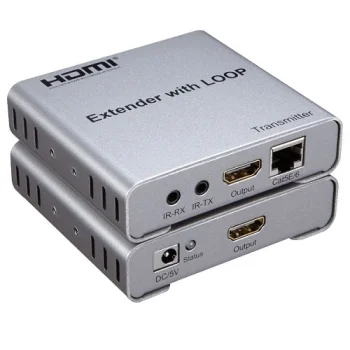 HDMI ilgintuvas per Cat5e/Cat6 kabelį iki 100m, 4K