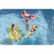 Pripučiamas plaukimo čiužinys Intex 58725, 173 x 89 cm, laimo žalios sp.