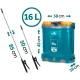 Akumuliatorinis purkštuvas Plonos PL-604, 16L