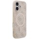 Guess 4G Ring Classic Logo MagSafe dėklas iPhone 17, rožinis