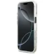 Karl Lagerfeld IML Karl Sketch Logo MagSafe dėklas telefonui iPhone 17, skaidrus