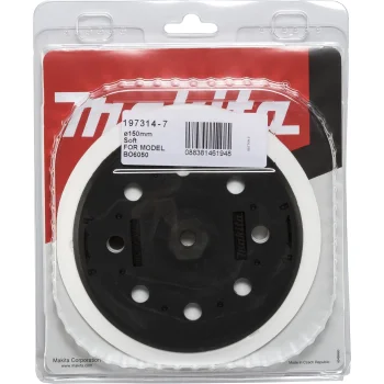 Makita šlifavimo padas Soft 150 mm šlifuokliui BO6050