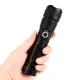 Taktinis žibintuvėlis su CREE HPX90 LED, 2000 lm, juodas