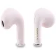 TWS Guess Glossy Effect Printed Classic Logo & Charm Headphones - Pink