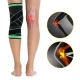4Fizjo 897 Elastic Knee Brace, XL, Black/Green