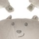 2in1 Travel Pillow and Bear Toy, Grey