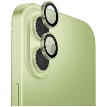 Uniq Optix Aluminum Camera Lens Protector iPhone 17 with Applicator - Green