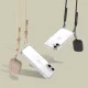 Tech-Protect FlexAir Chain MagSafe dėklas iPhone 16e / 17e, juodas ir smėlinis