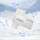 USB atmintinė Orico U301 32 GB USB-A USB-C USB 3.2 Gen 1, sidabrinė