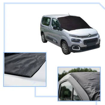 Magnetinis automobilio stiklo uždangalas nuo saulės ir šalčio, 210x125 cm