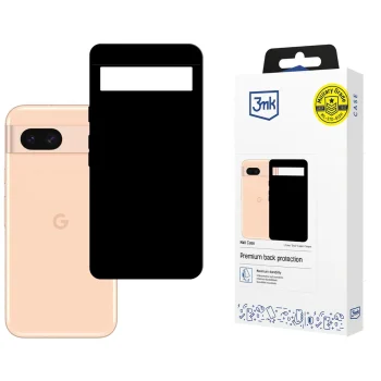 3MK Matt Case dėklas telefonui Google Pixel 8A 5G, juodas