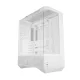 Kompiuterio korpusas Darkflash DY460 White + 4 ARGB ventiliatoriai