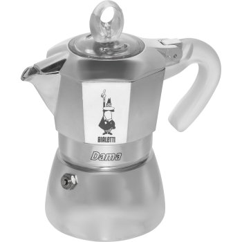 Bialetti Dama Pure Ice 3-Cup kavinukas, sidabrinis