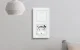 Double Light Switch Frame Avatto TS20 White 55x55mm
