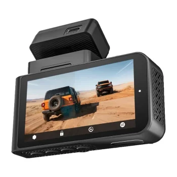 WOLFBOX X3 vaizdo registratorius 2.5K + 1080p, Wi-Fi 5.8 GHz, GPS