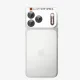 Kameros apsauginis stiklas Spigen Optik Pro XL Glas.tR EZ Fit iPhone 18 Pro Max, Dark Cherry